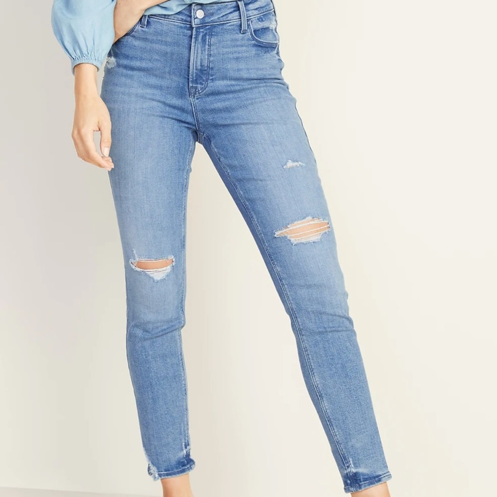 ROCKSTAR super skinny high rise jeans